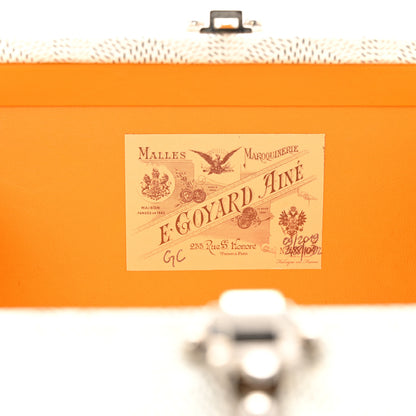 Goyard Goyardine Minaudiere Trunk Bag White 7 of 15