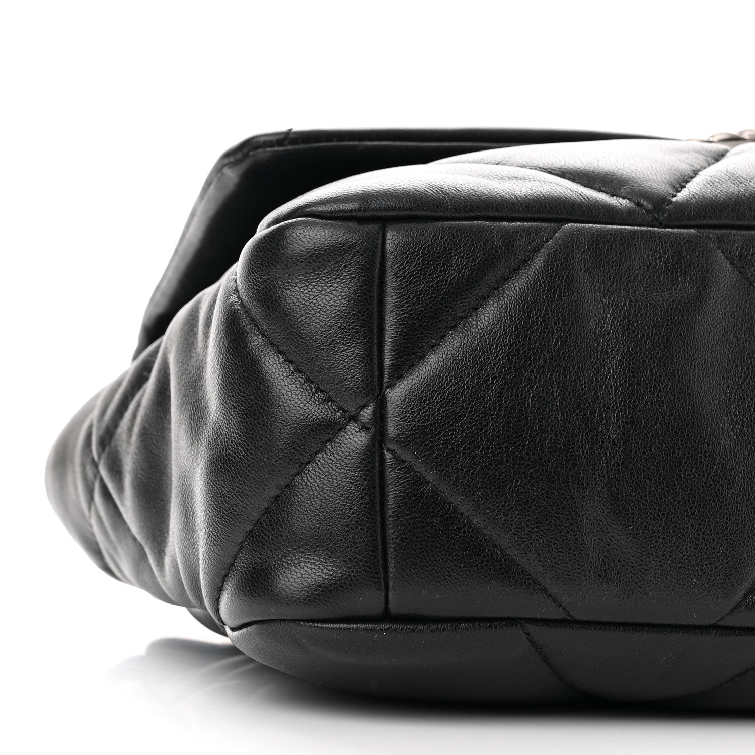 Chanel Lambskin Quilted Medium Chanel 19 Flap Black 8 of 9