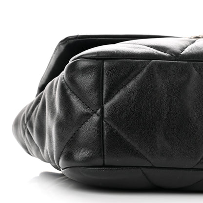 Chanel Lambskin Quilted Medium Chanel 19 Flap Black 8 of 9