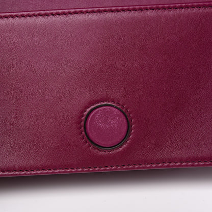 Gucci Velvet Matelasse GG Marmont Mini Bag Fuchsia Violet Cyclamen 8 of 12