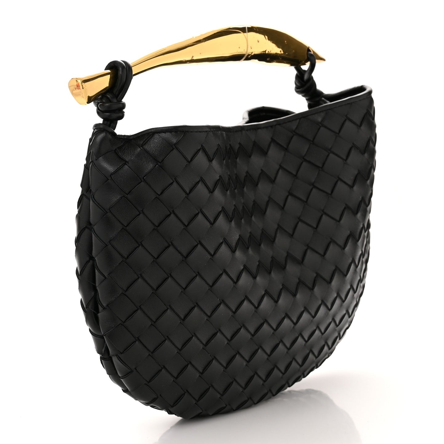 Nappa Intrecciato Sardine Bag Black