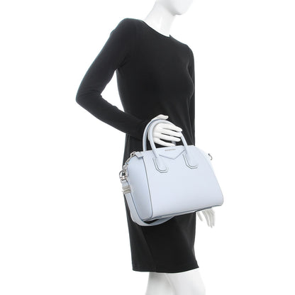 Givenchy Sugar Goatskin Small Antigona Pale Blue 3 of 12