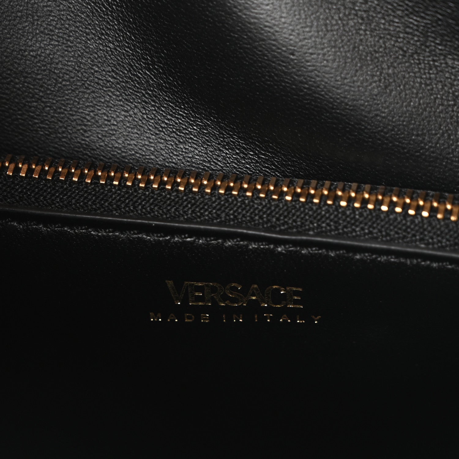 Versace Grained Calfskin Medium La Medusa Top Handle Handbag White 6 of 9