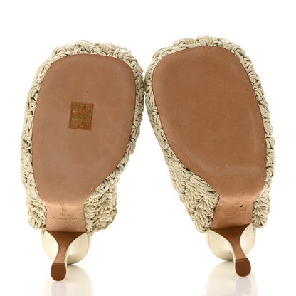 Bottega Veneta Nappa Intrecciato The Bold Mules 37.5 Wax 5 of 7