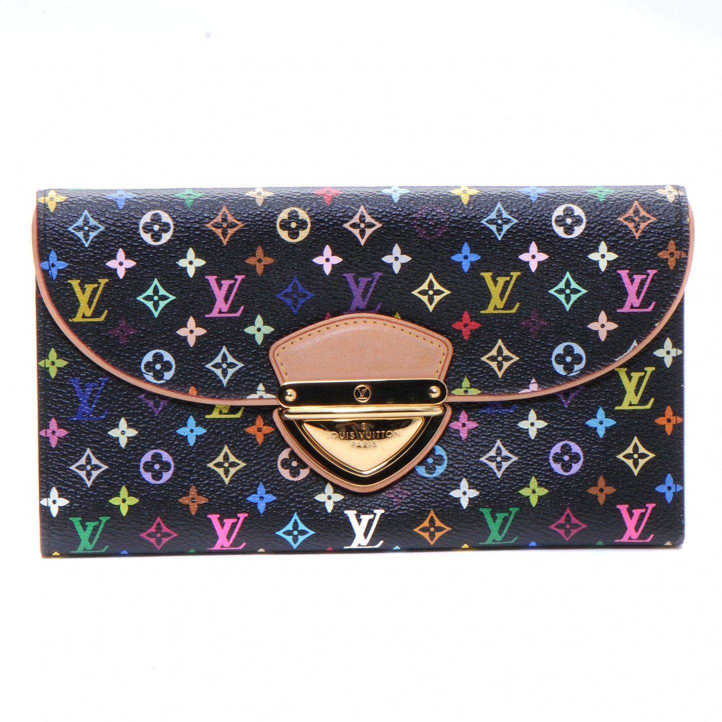 Monogram Multicolor Eugenie Wallet Black