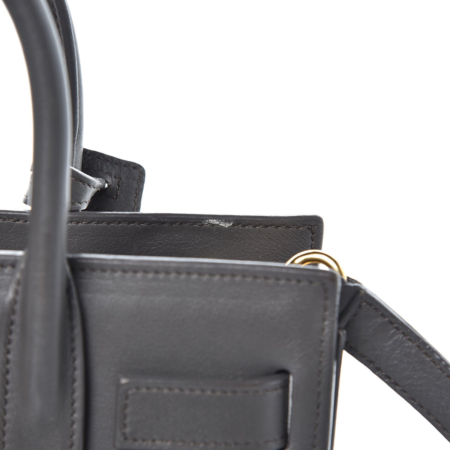 Calfskin Nano Sac De Jour Fog