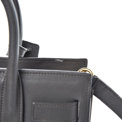 Saint Laurent Calfskin Nano Sac De Jour Fog 7 of 14
