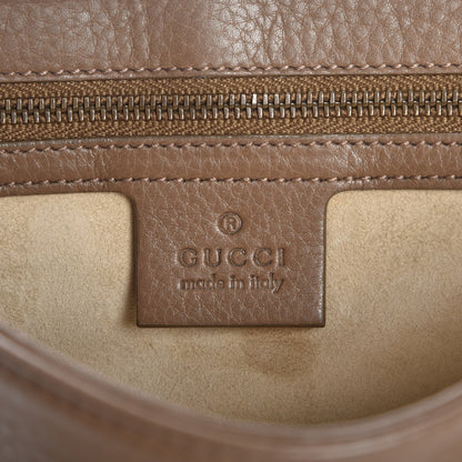 Gucci Cellarius Calfskin Medium 1973 Chain Shoulder Bag Marron Glace 6 of 8