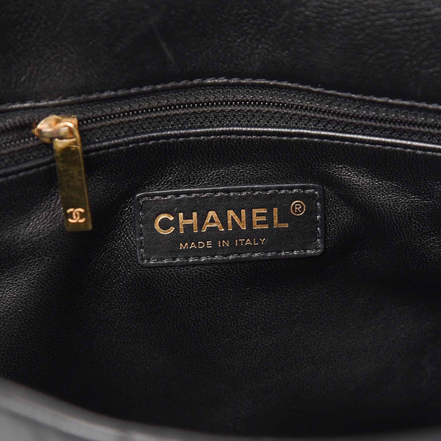 Chanel Calfskin Quilted Medium Chain Me Flap Black 5 of 11