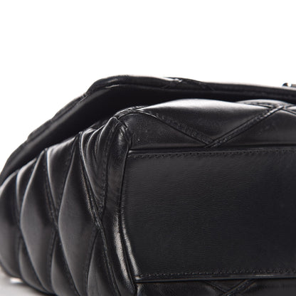 Louis Vuitton Lambskin Malletage GO-14 MM Black 11 of 13