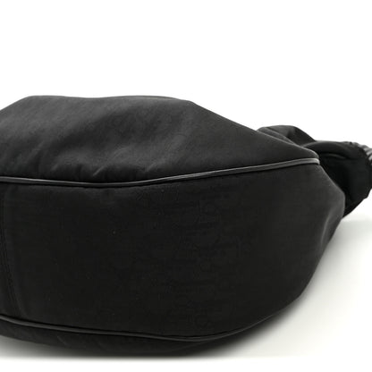 Christian Dior Nylon Monogram Lovely Hobo Black 9 of 10