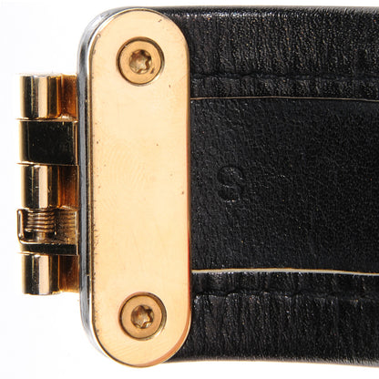Louis Vuitton Suhali S Lock Bracelet Small Black 5 of 7