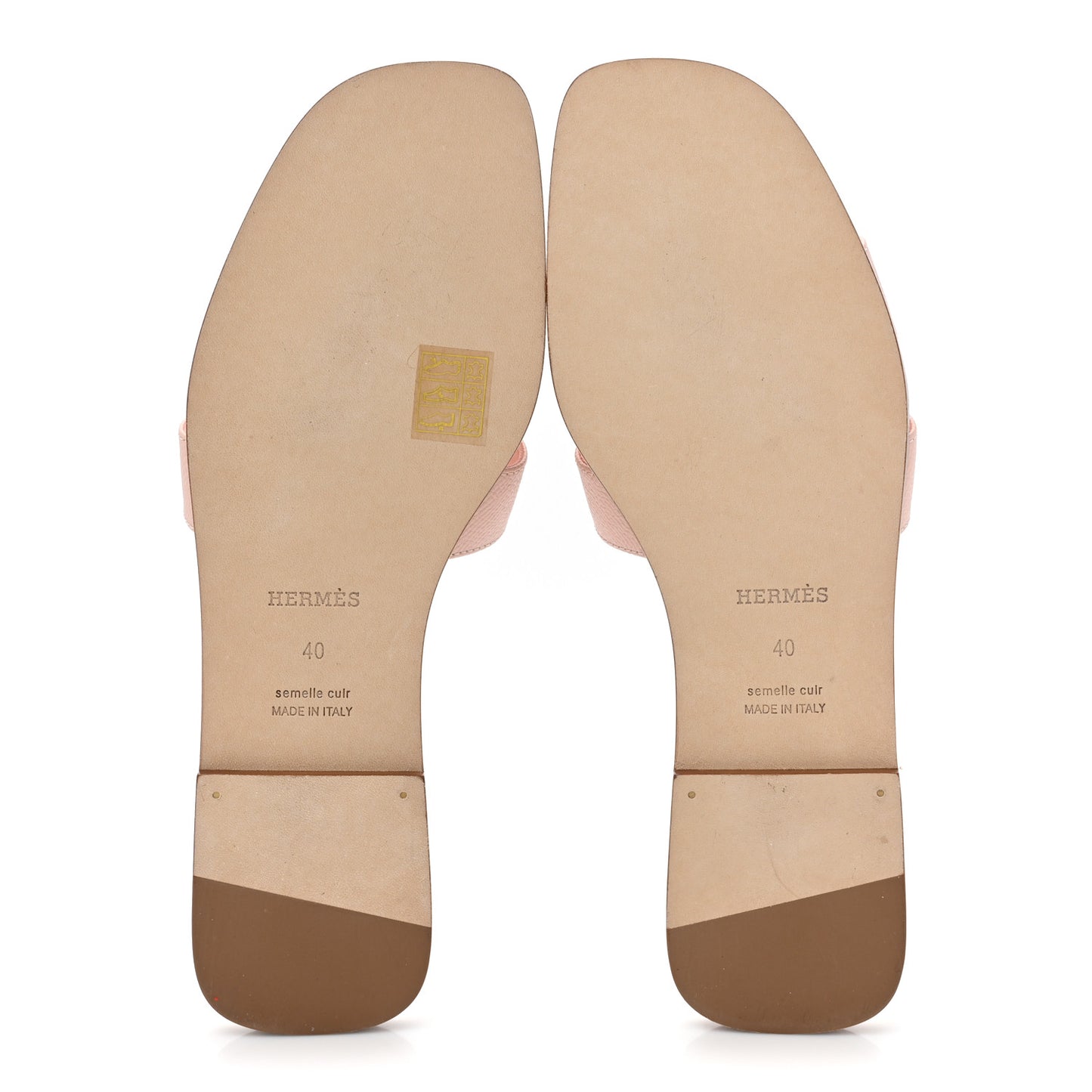 Epsom Oran Sandals 40 Rose Pale