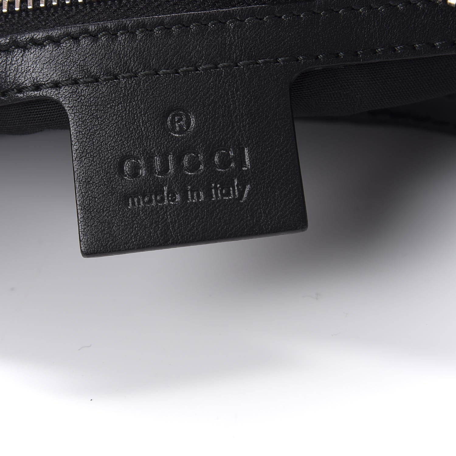 Gucci Guccissima Medium GG Twins Hobo Black 6 of 10