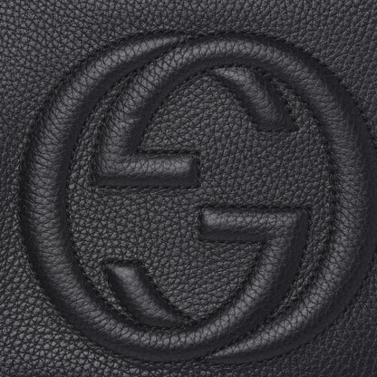 Gucci Pebbled Calfskin Small Soho Disco Bag Black 11 of 12