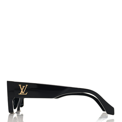Louis Vuitton LV Clash Square Sunglasses Z1579E Black 3 of 7