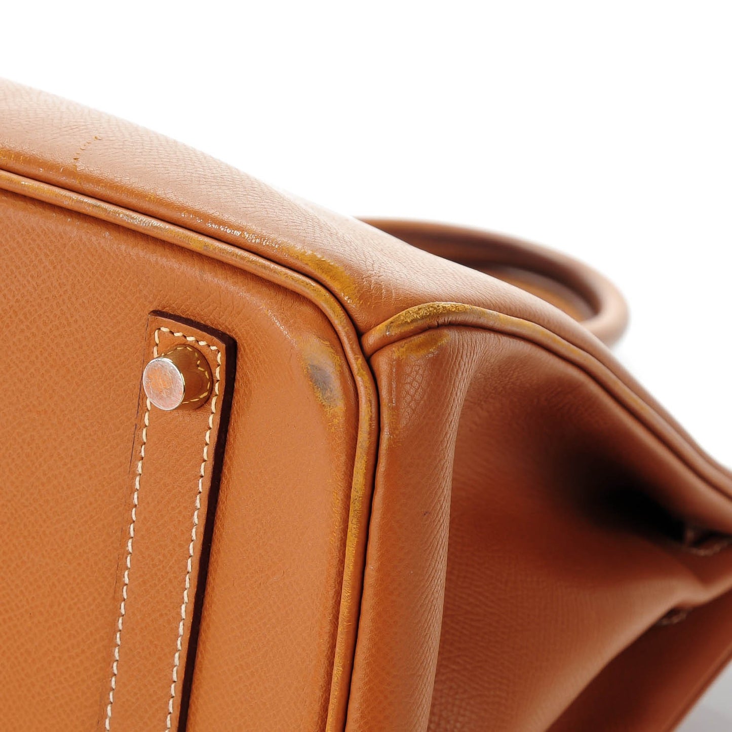 Epsom Birkin 35 Gold