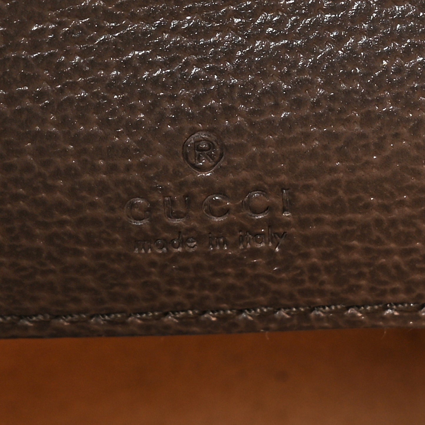GG Supreme Monogram Ophidia Mini Bucket Bag Beige Ebony