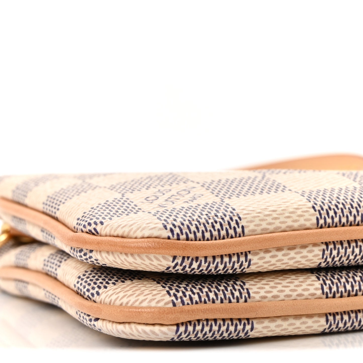 Damier Azur Double Zip Pochette