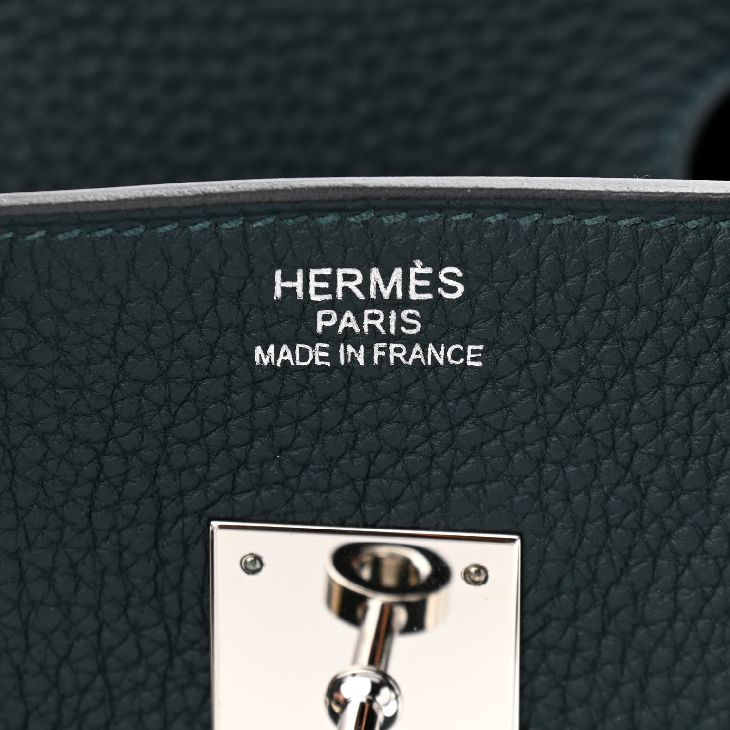 Hermes Togo Birkin 35 Vert Cypress 6 of 13