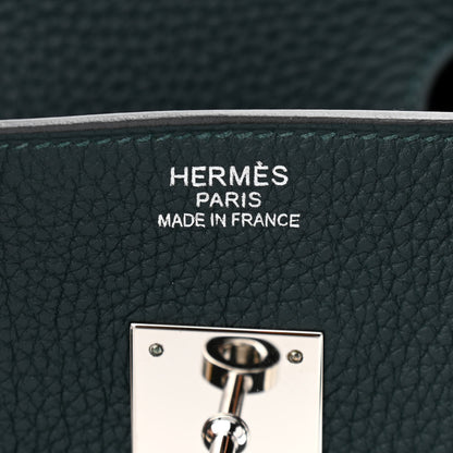 Hermes Togo Birkin 35 Vert Cypress 6 of 13