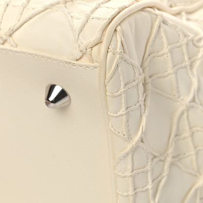 Christian Dior Lambskin Cannage Medium Soft Lady Dior Latte 9 of 11