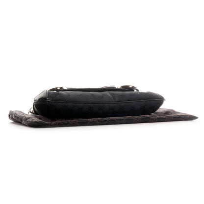 Gucci Monogram Horsebit Clutch Black 4 of 7