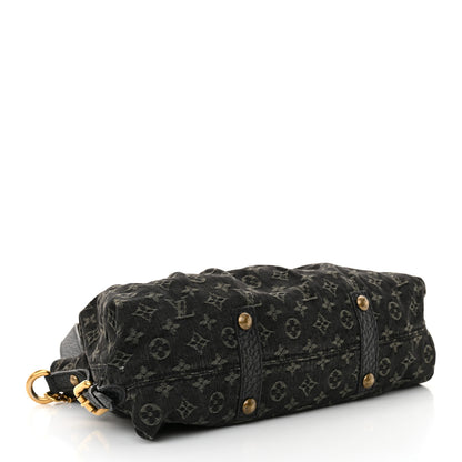 Louis Vuitton Denim Neo Cabby MM Black 4 of 17