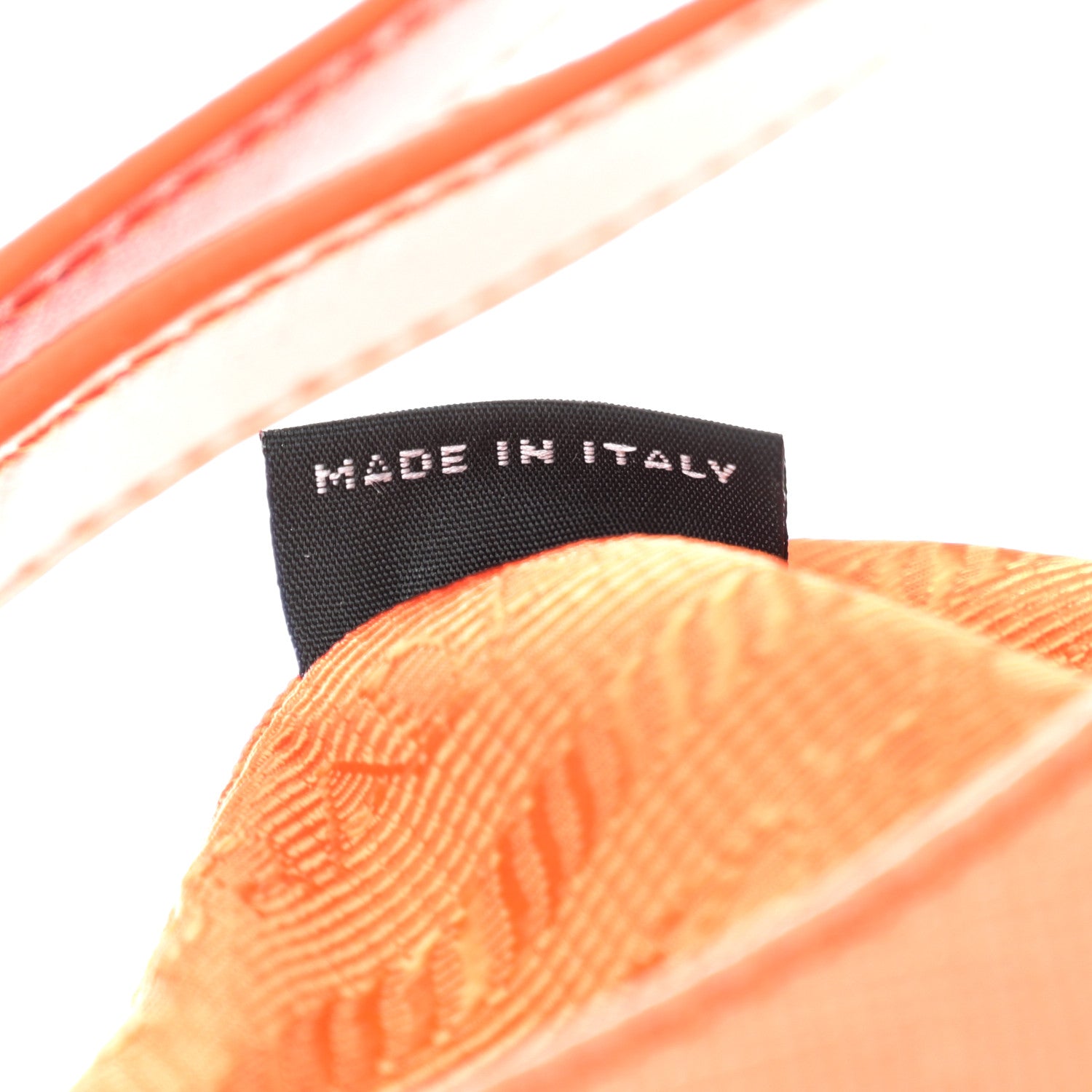 Prada Saffiano Lux Mini Re-Edition Shoulder Bag Arancio 7 of 11