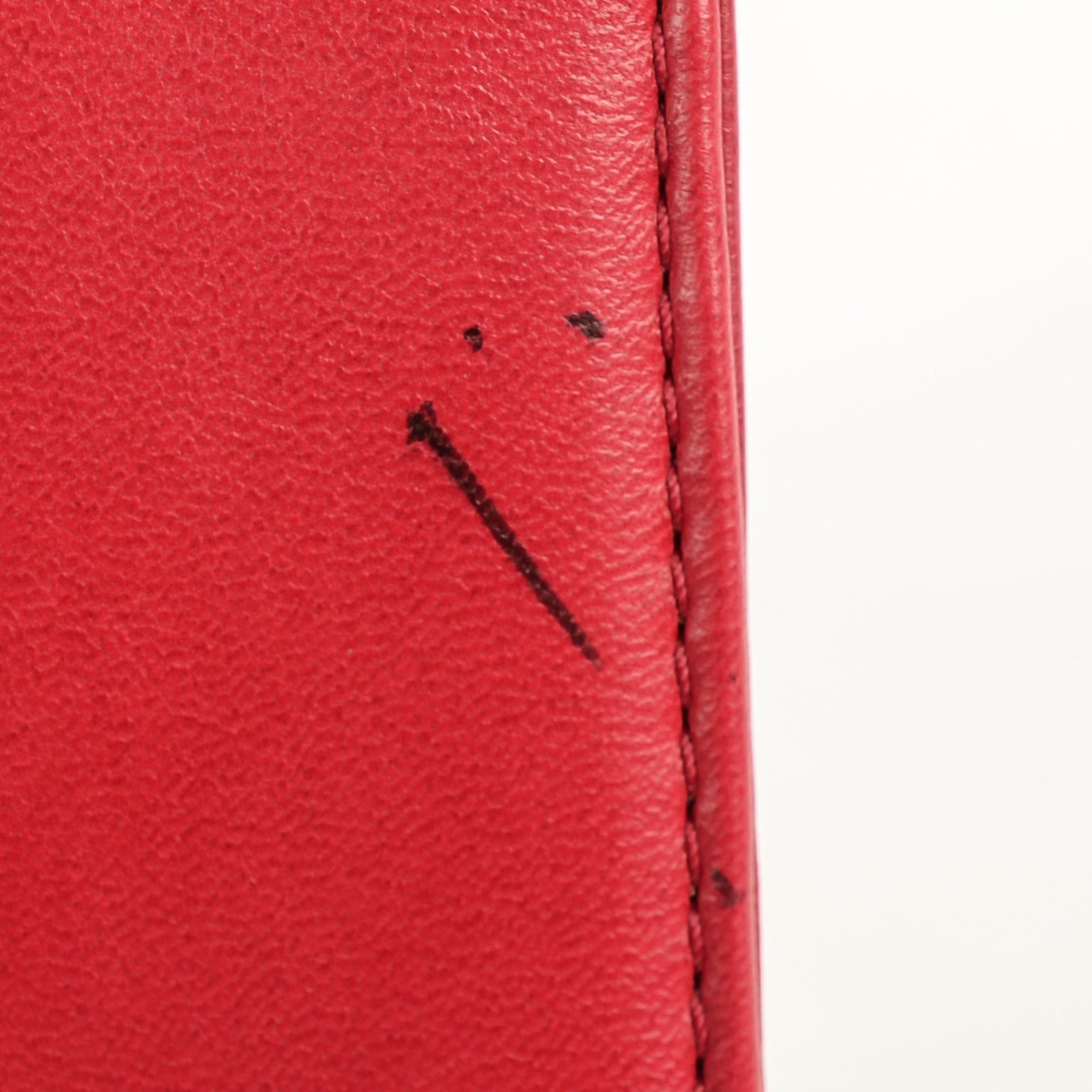 Chanel Lambskin Perforated New Medium Boy Flap Red 6 of 8