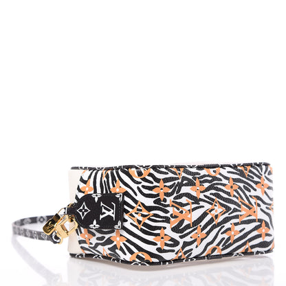 Louis Vuitton Monogram Giant Jungle Beach Pouch Ivory 4 of 9