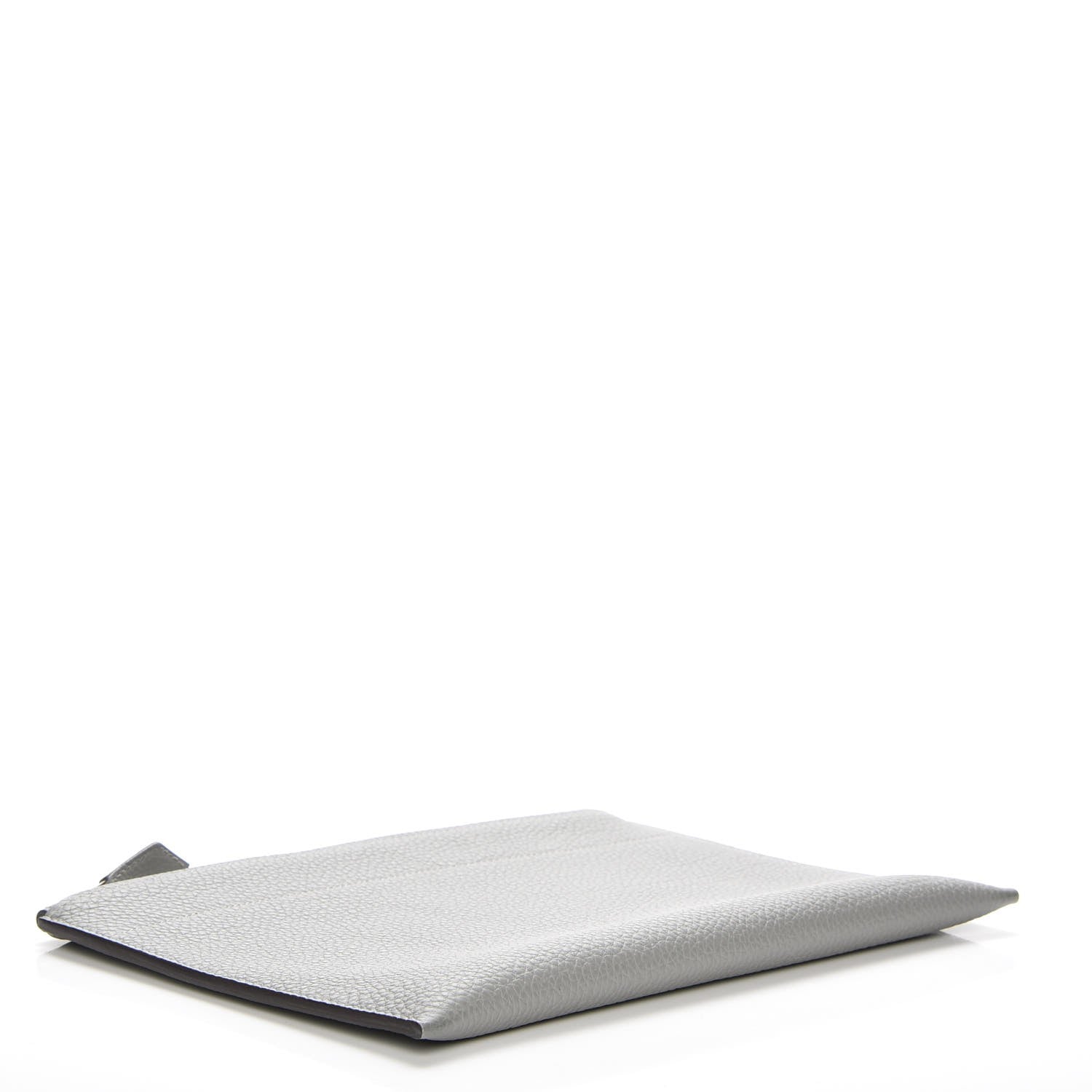 Hermes Togo Barar Pouch Gris Mouette 4 of 8