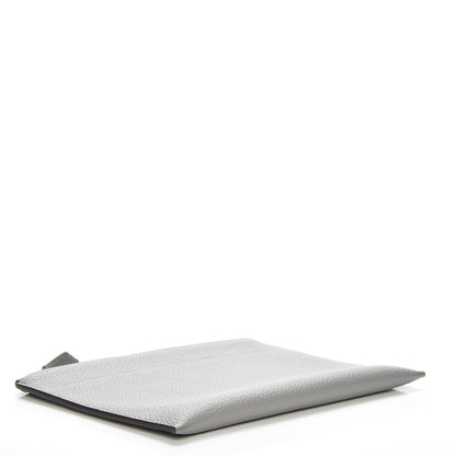 Hermes Togo Barar Pouch Gris Mouette 4 of 8