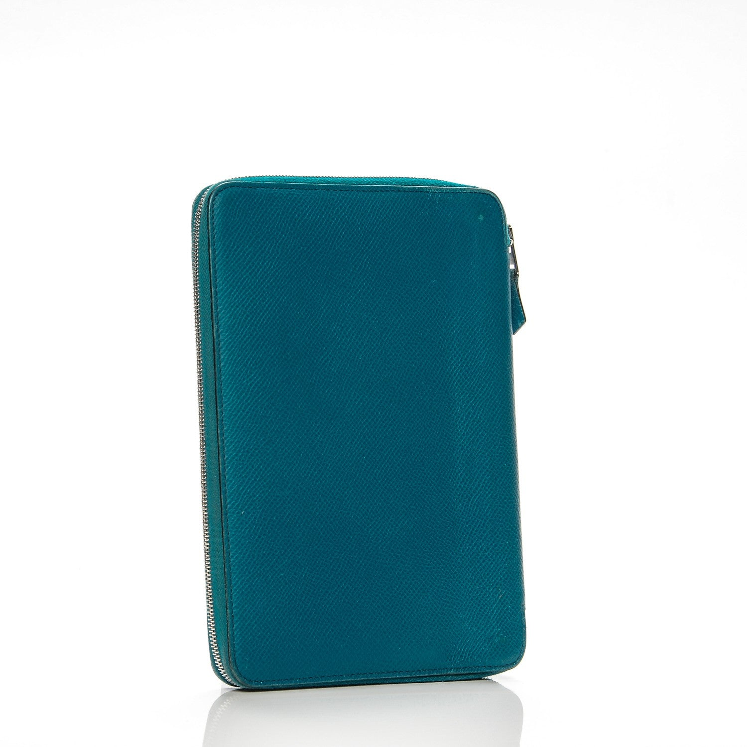 Hermes Epsom Globe Trotter Zip Agenda GM Bleu Izmir 3 of 12