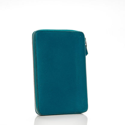 Hermes Epsom Globe Trotter Zip Agenda GM Bleu Izmir 3 of 12