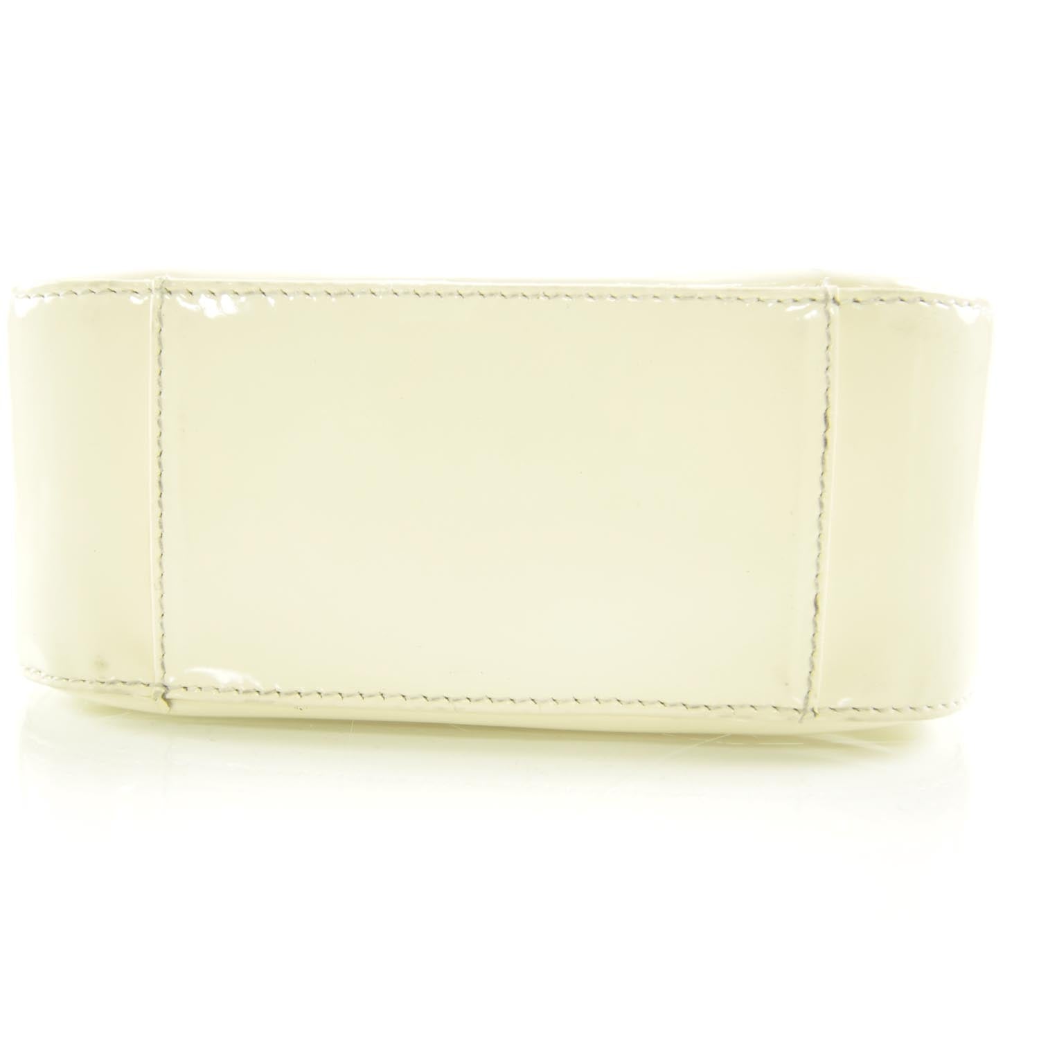 Gucci Patent Small GG Handbag Ivory 5 of 10