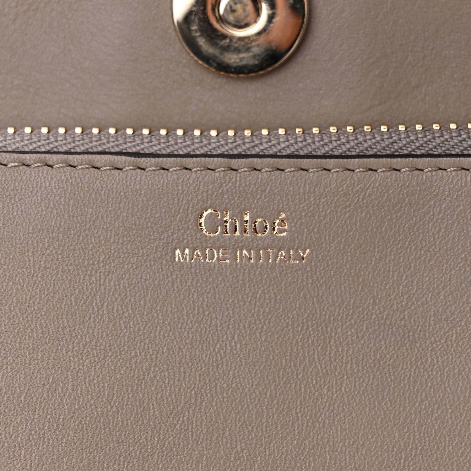 Chloe Calfskin Medium Faye Tote Motty Grey 6 of 10
