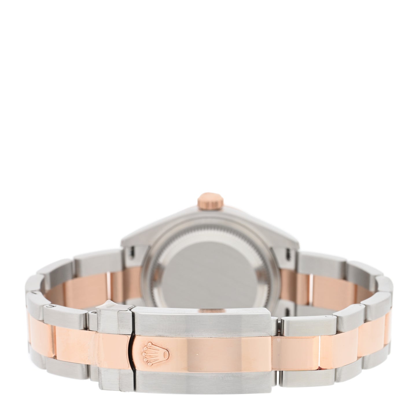 Stainless Steel 18K Everose Gold Diamond Mother of Pearl 28mm Oyster Perpetual Datejust Watch 279171