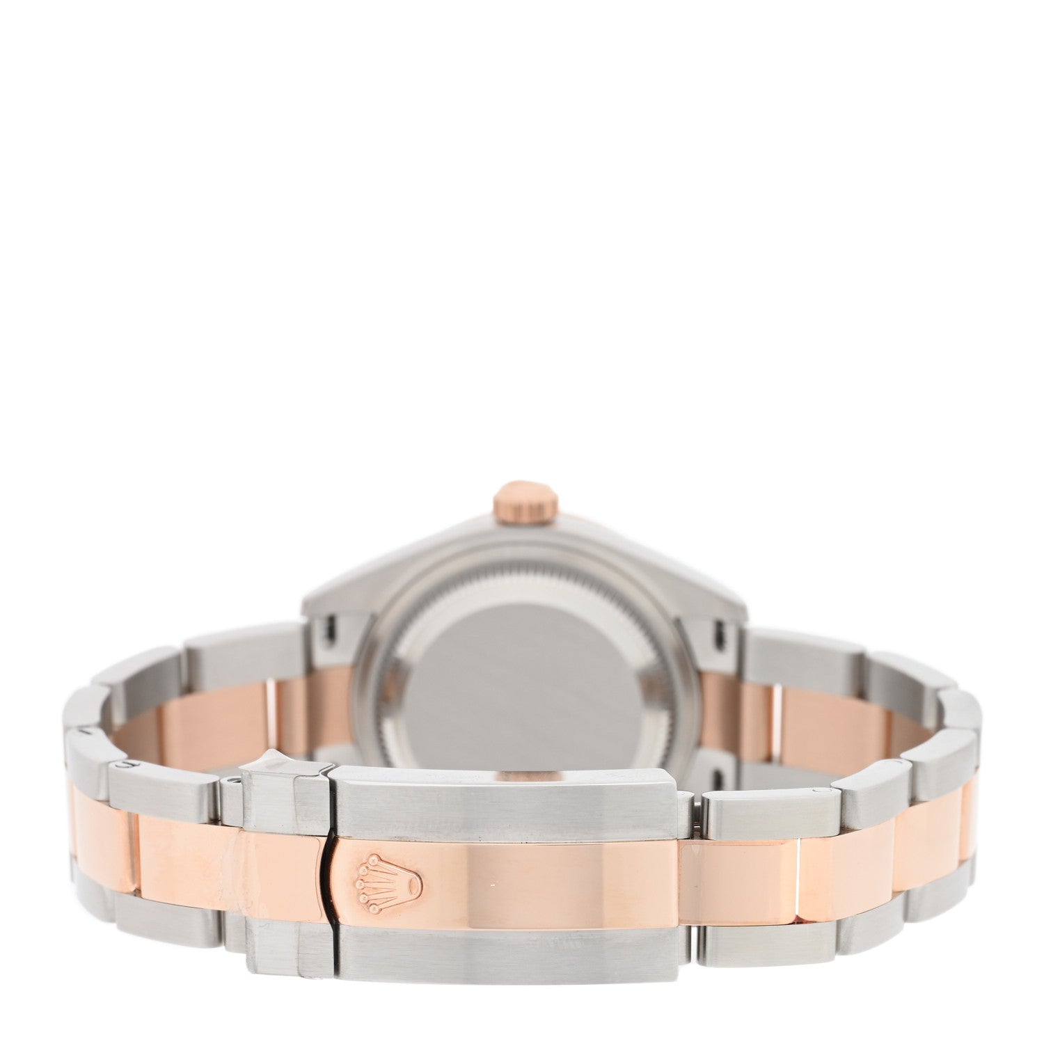 Rolex Stainless Steel 18K Everose Gold Diamond Mother of Pearl 28mm Oyster Perpetual Datejust Watch 279171 3 of 5