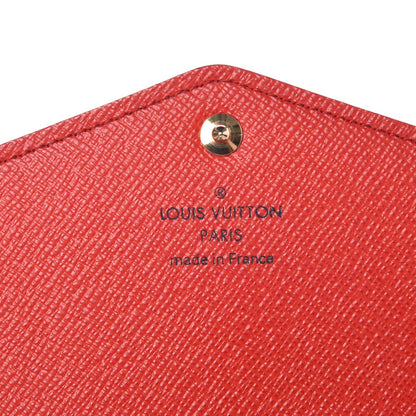 Louis Vuitton Monogram Sarah Wallet NM Coquelicot 6 of 8