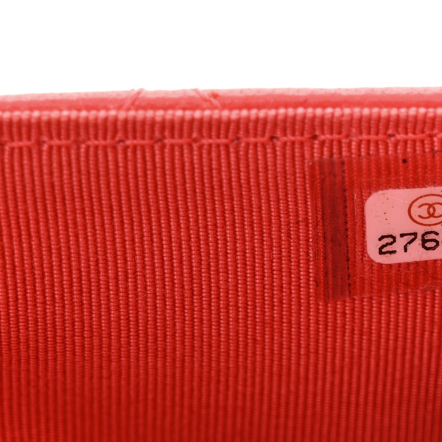 Chanel Lambskin Quilted Wallet On Chain WOC Red 8 of 13