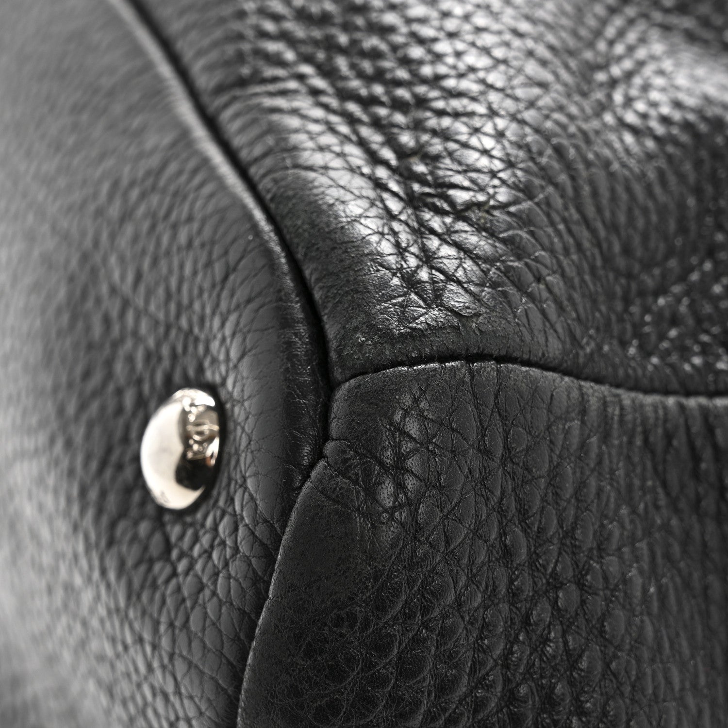 Prada Vitello Daino Shopping Tote Black 12 of 17