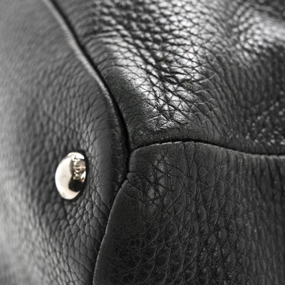 Prada Vitello Daino Shopping Tote Black 12 of 17