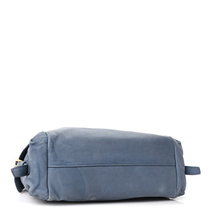 Prada Nappa Large Explore Shoulder Bag Aviation Blue 4 of 10