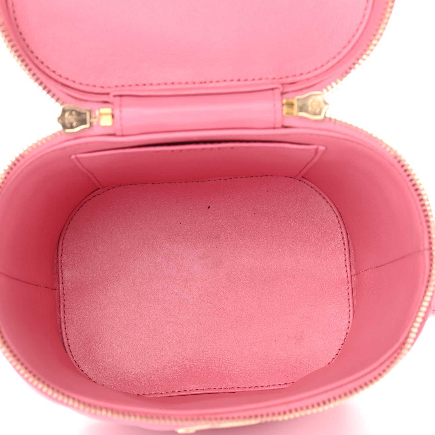 Chanel Lambskin Quilted Trendy Vanity Case Pink 5 of 11