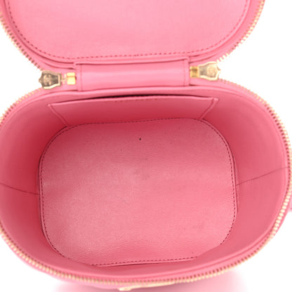 Chanel Lambskin Quilted Trendy Vanity Case Pink 5 of 11