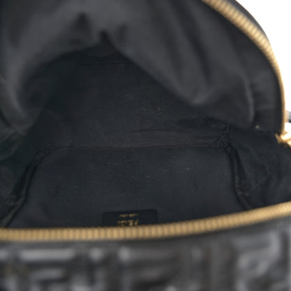 Fendi Nappa FF 1974 Embossed Mini Backpack Black 5 of 13