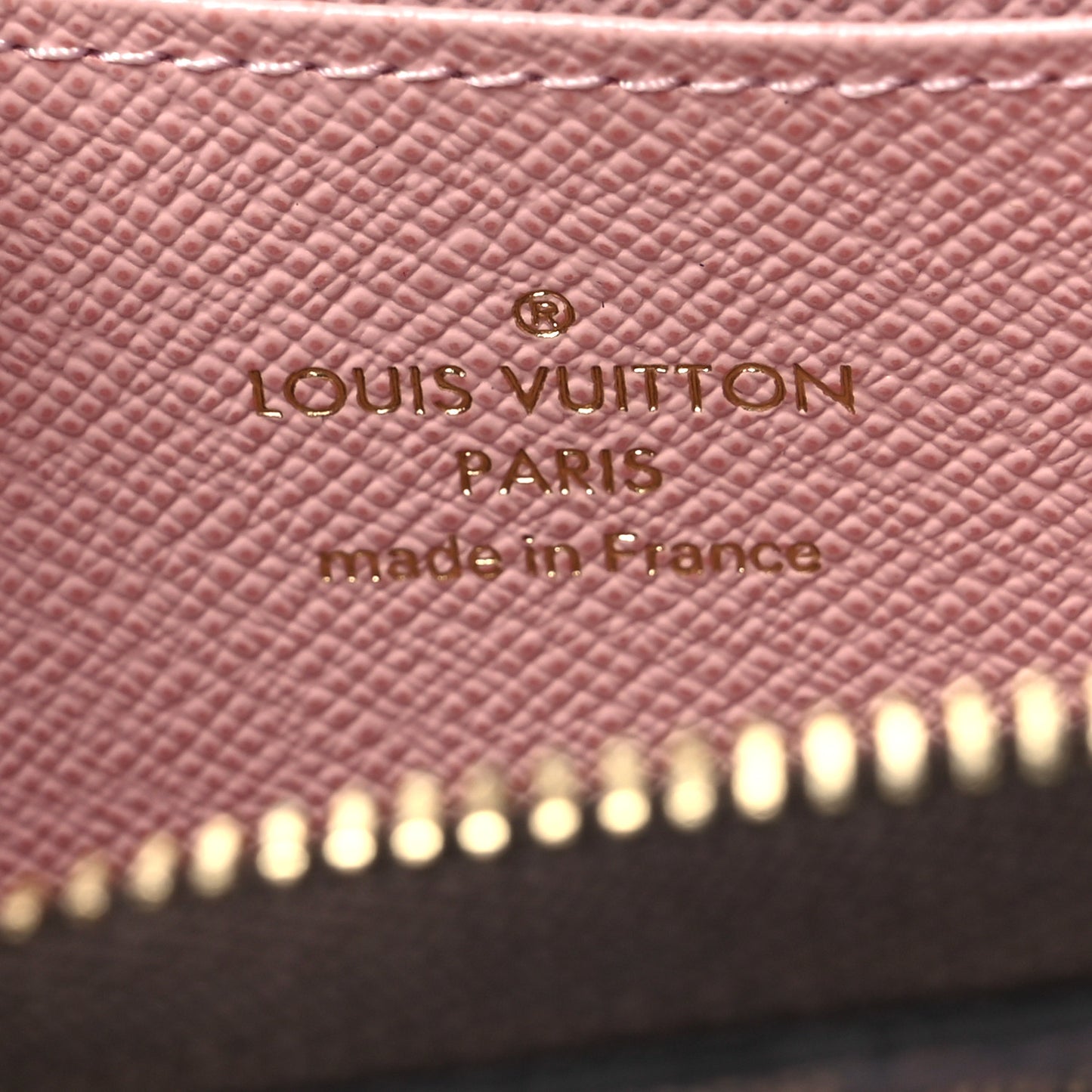 Damier Ebene Zippy Coin Purse Rose Ballerine