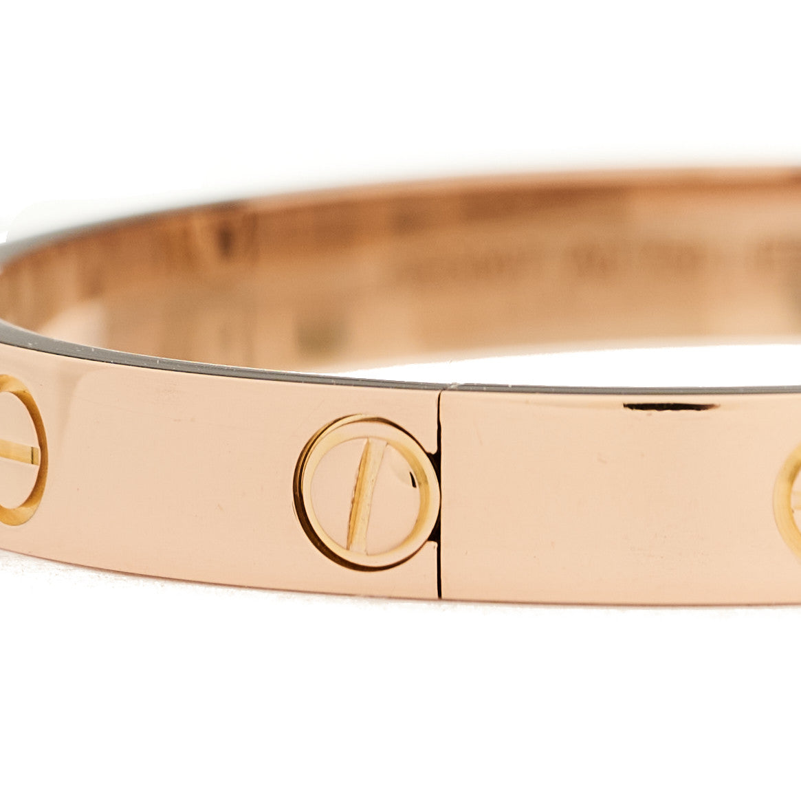 Cartier 18K Pink Gold LOVE Bracelet 16 8 of 9