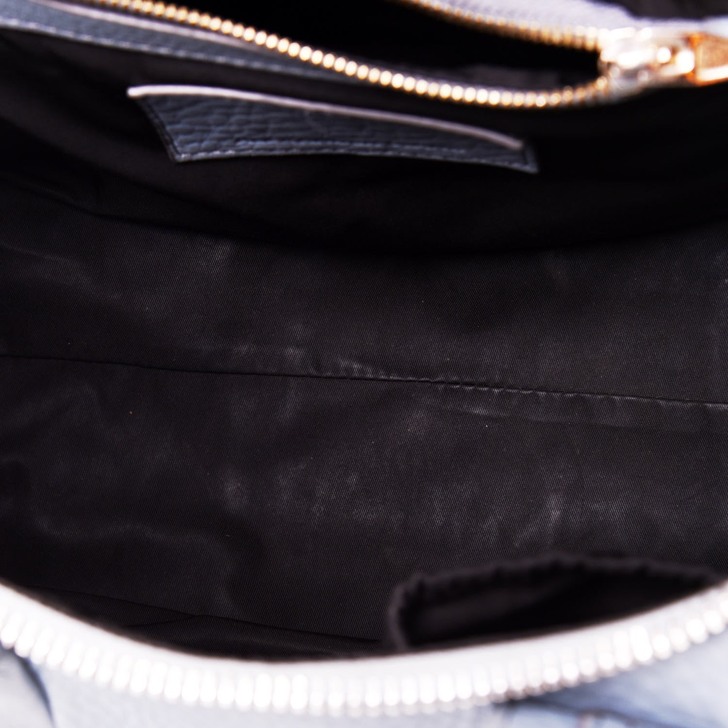 Alexander Wang Pebbled Lambskin Rockie Blue Pale Gold Hardware 10 of 24